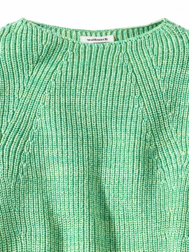 Baumwoll-Pullover Farbenspiel