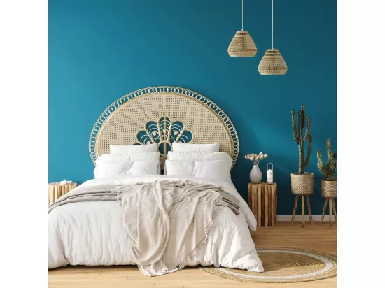 Tête de lit 140 cm en rotin naturel - Gabriella