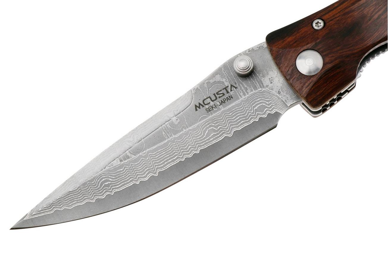 Mcusta MC-0125D Tactility Elite, desert ironwood, herenmes