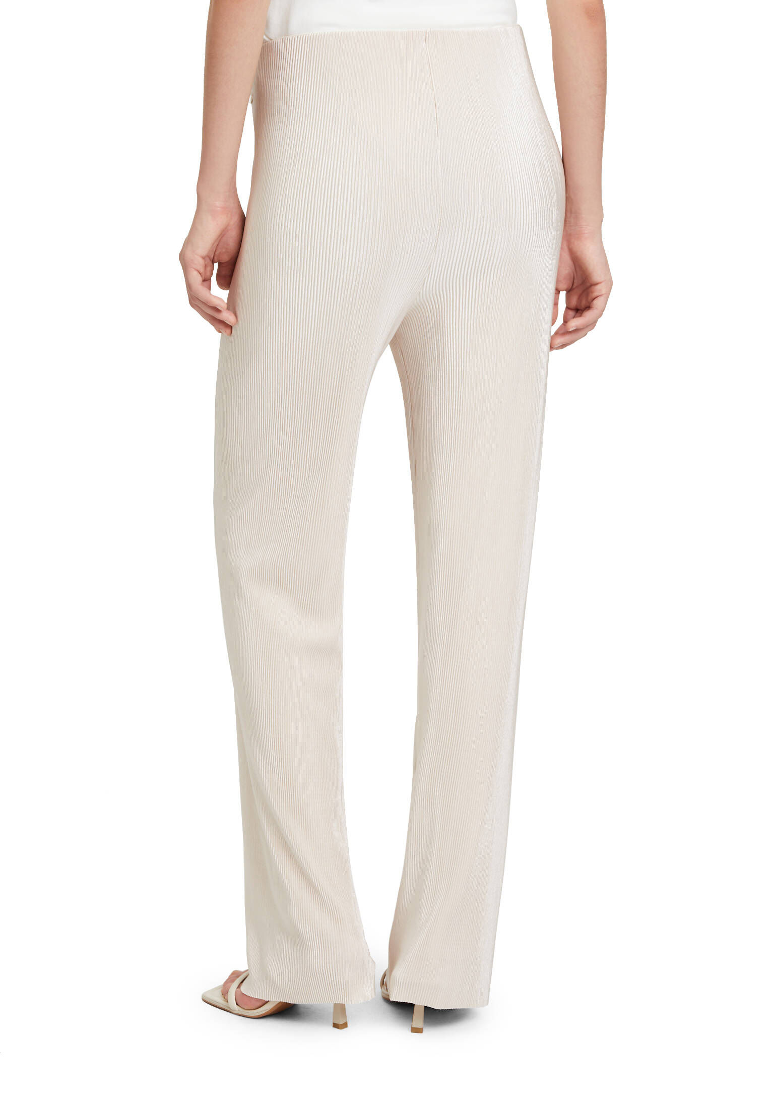 Betty & Co| Damen Stoffhose mit Plissee