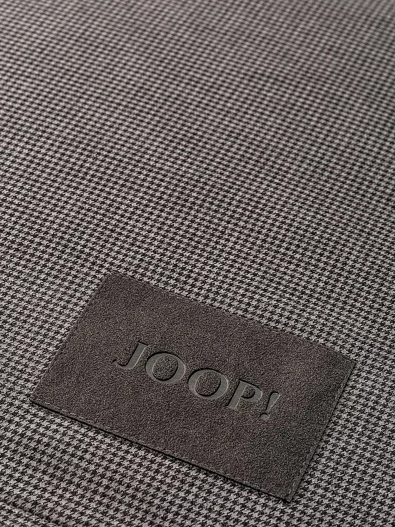 JOOP Flanell Bettwäsche 70x90cm/140x200cm SOFT Stone  grau