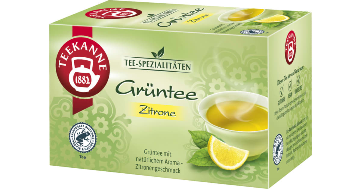 TEEKANNE Grüner Tee Zitrone