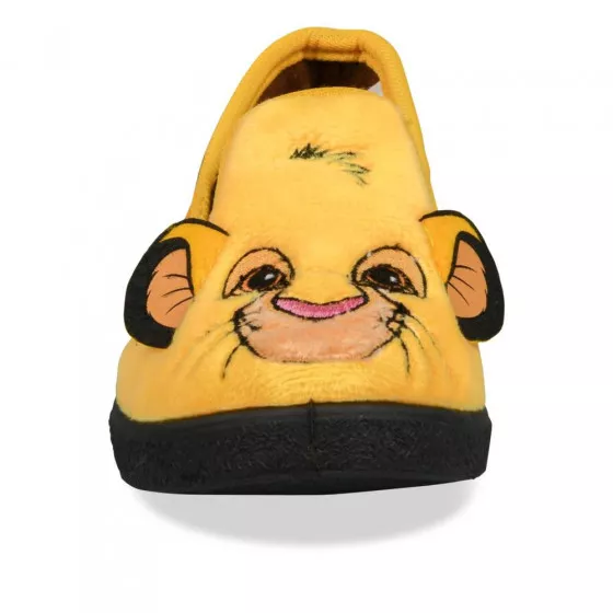 Chaussons JAUNE LE ROI LION
