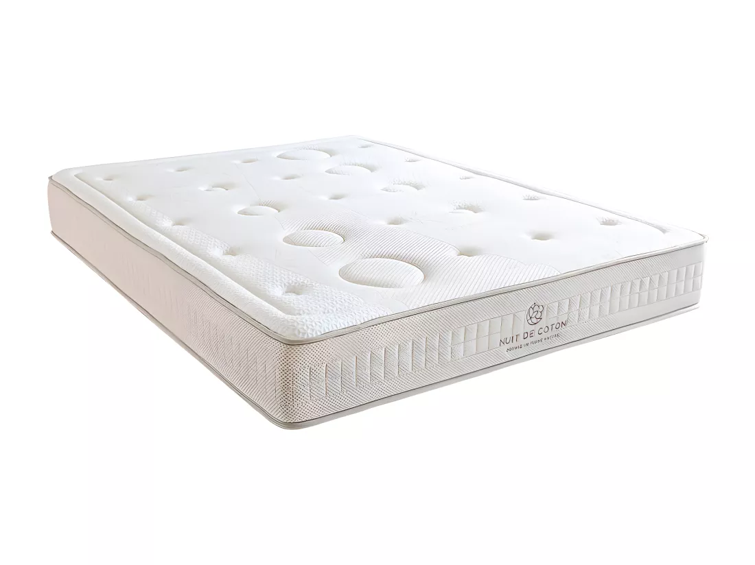 NUIT DE COTON | Matelas PRELUDE 2.0 160x200 cm | Latex 100% Naturel