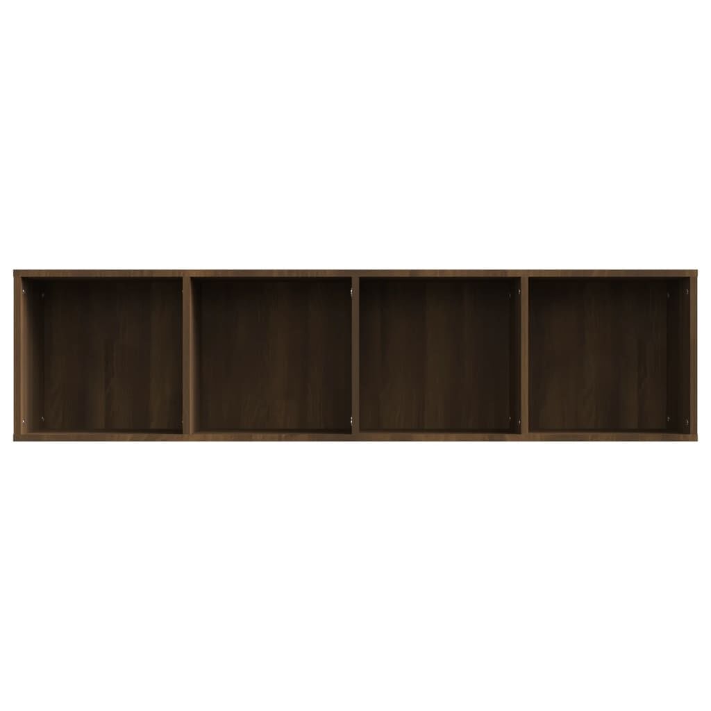 vidaXL Boekenkast/TV-meubel Bruin Eiken 143x30x36 cm