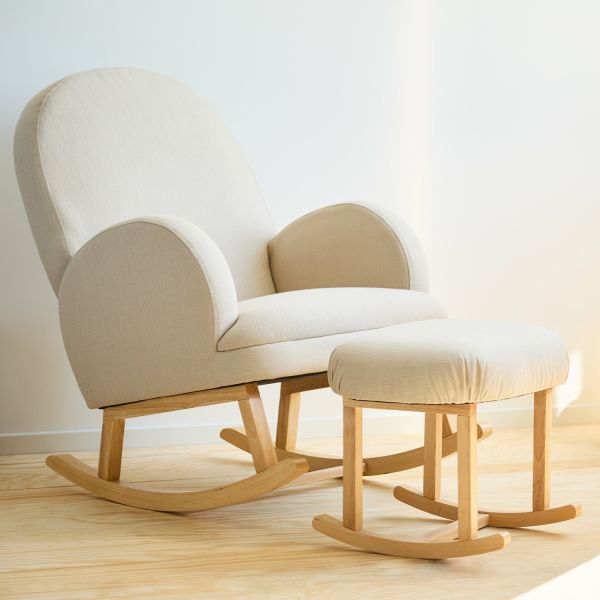 Childhome Schommelstoel - Linnen - Beige