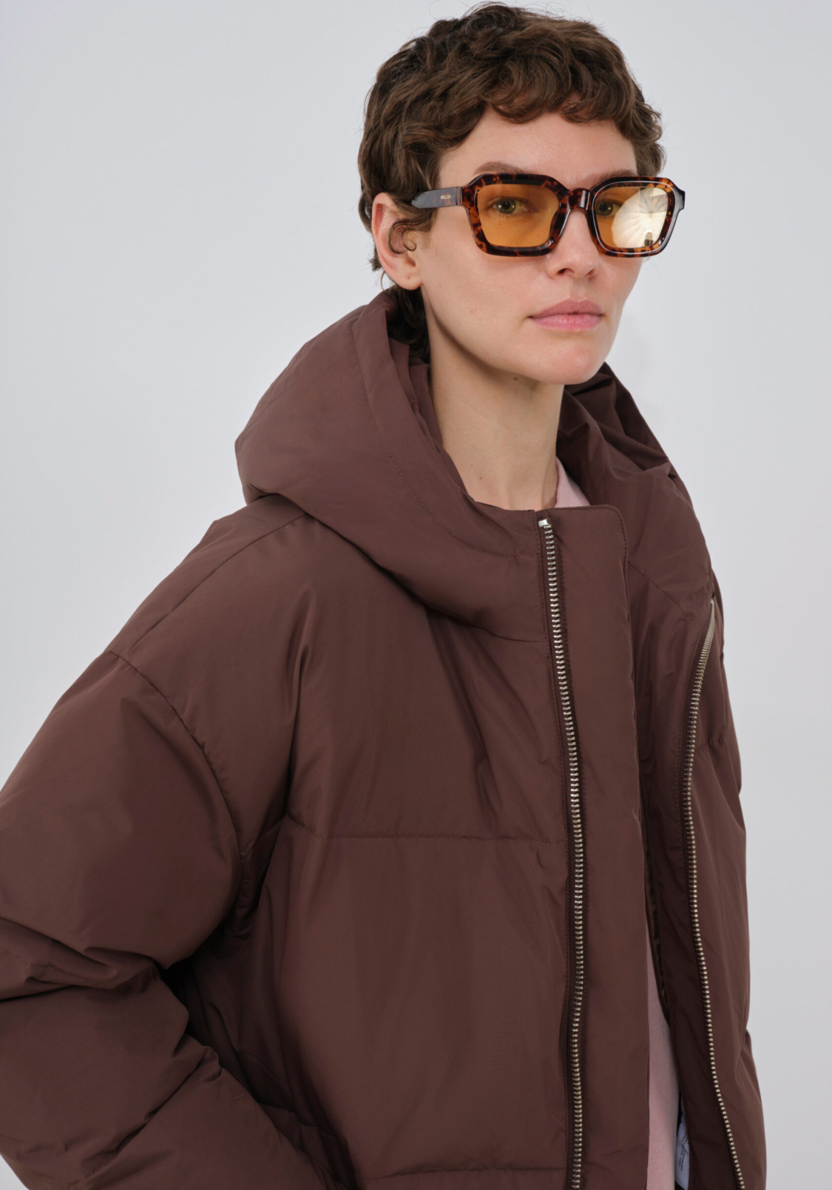 Embassy of Bricks and Logs Puffer-Coat Elphin French Roast