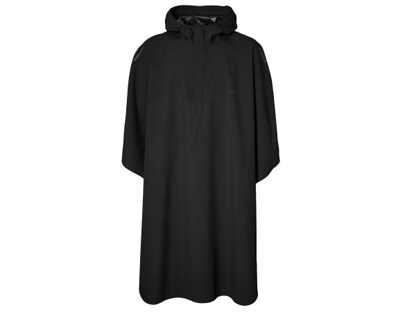 Basil Hoga Unisex Regnponcho, Jet Black