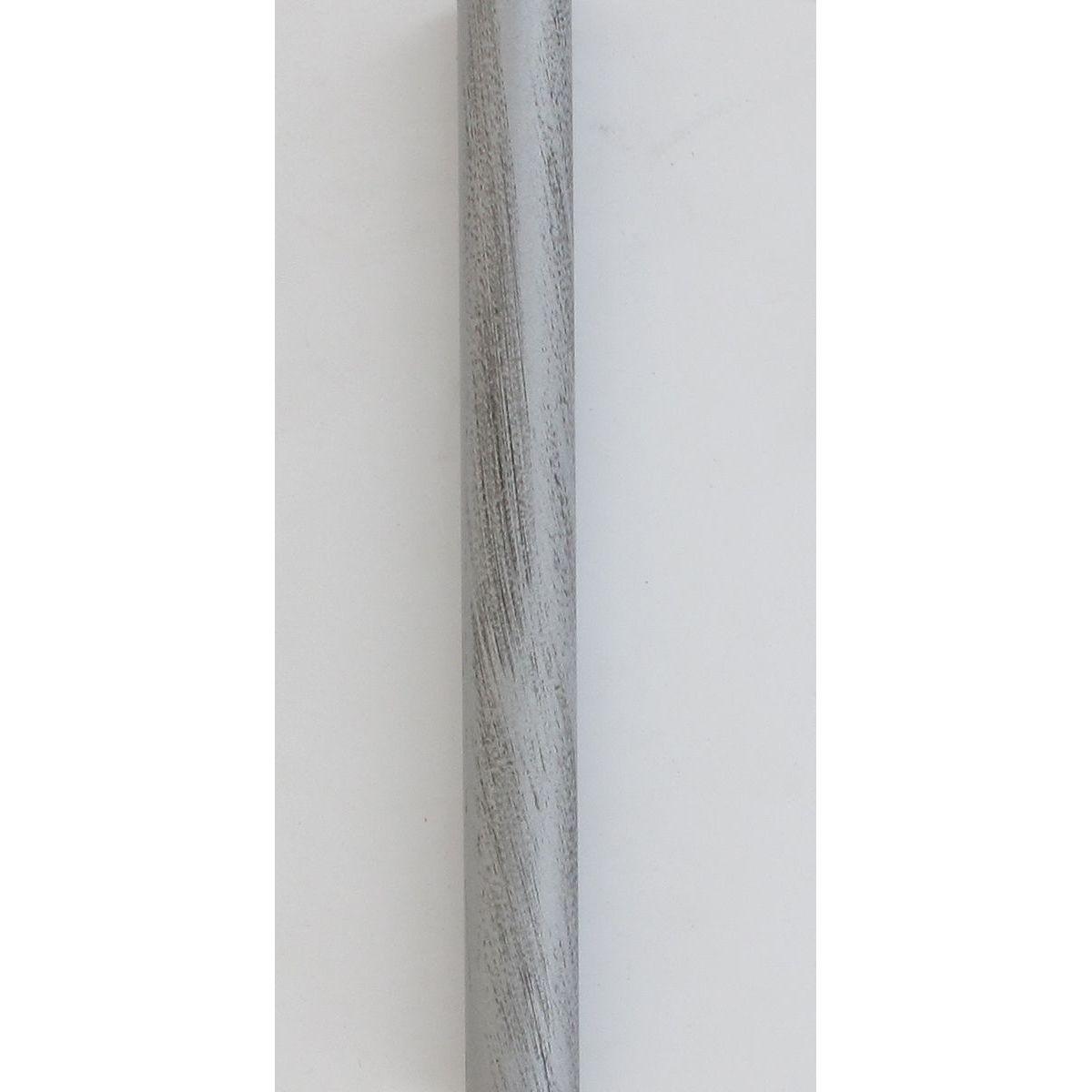 TUBE FER FORGE EXT D20 1.85 3.50 M ARGENT NOIR