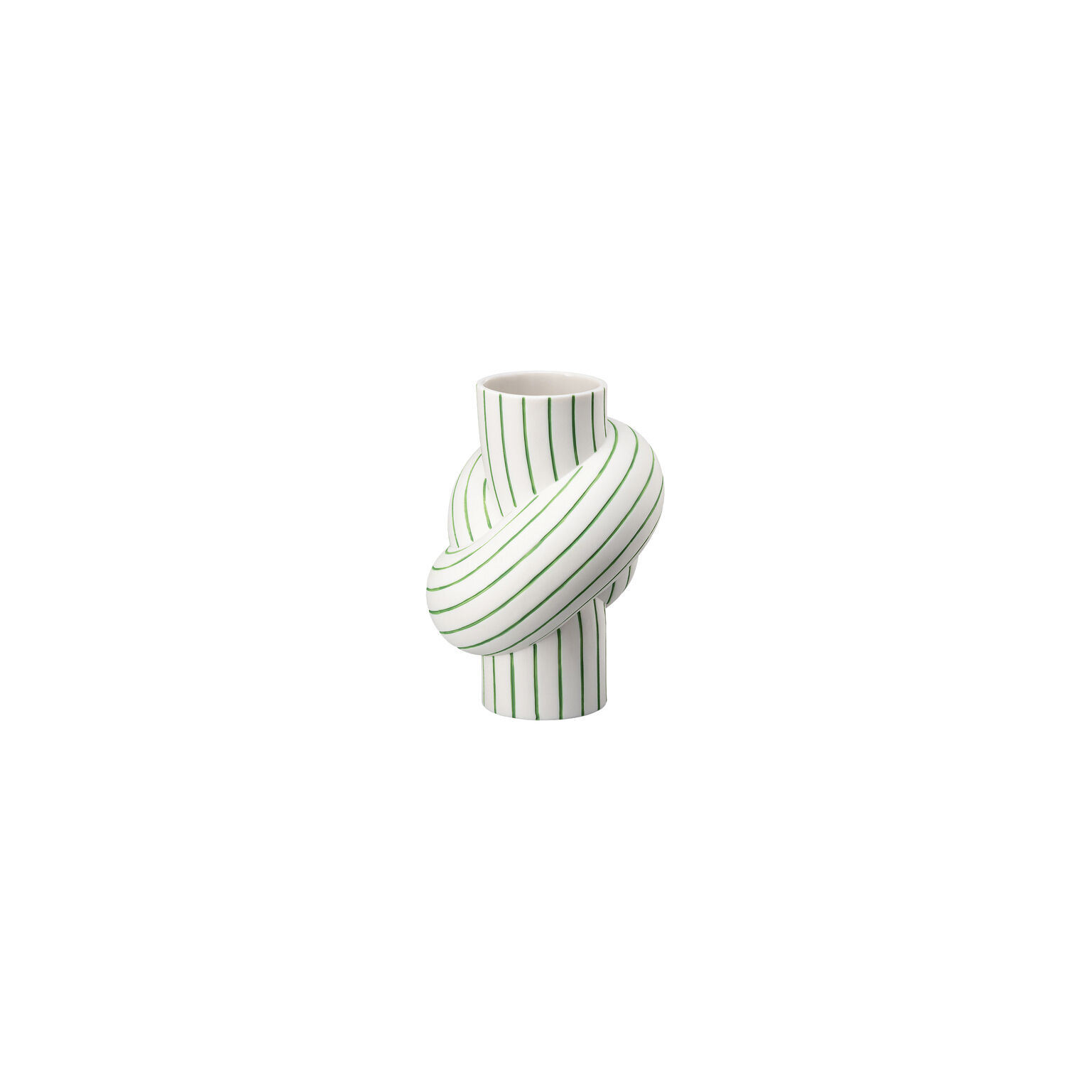 Node Stripes Apple Vase 12 cm