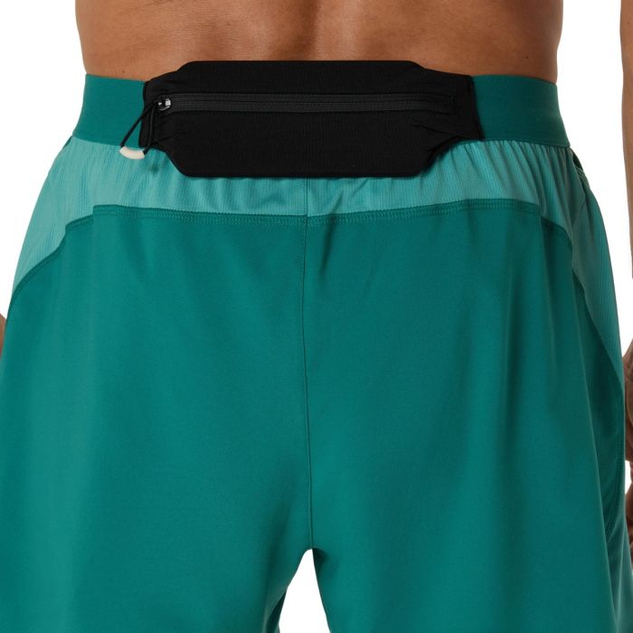 Asics Herre Shorts Road 2in1 5 Inch Shorts Blå
