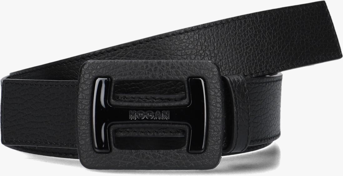 zwarte hogan riem cintura mm32