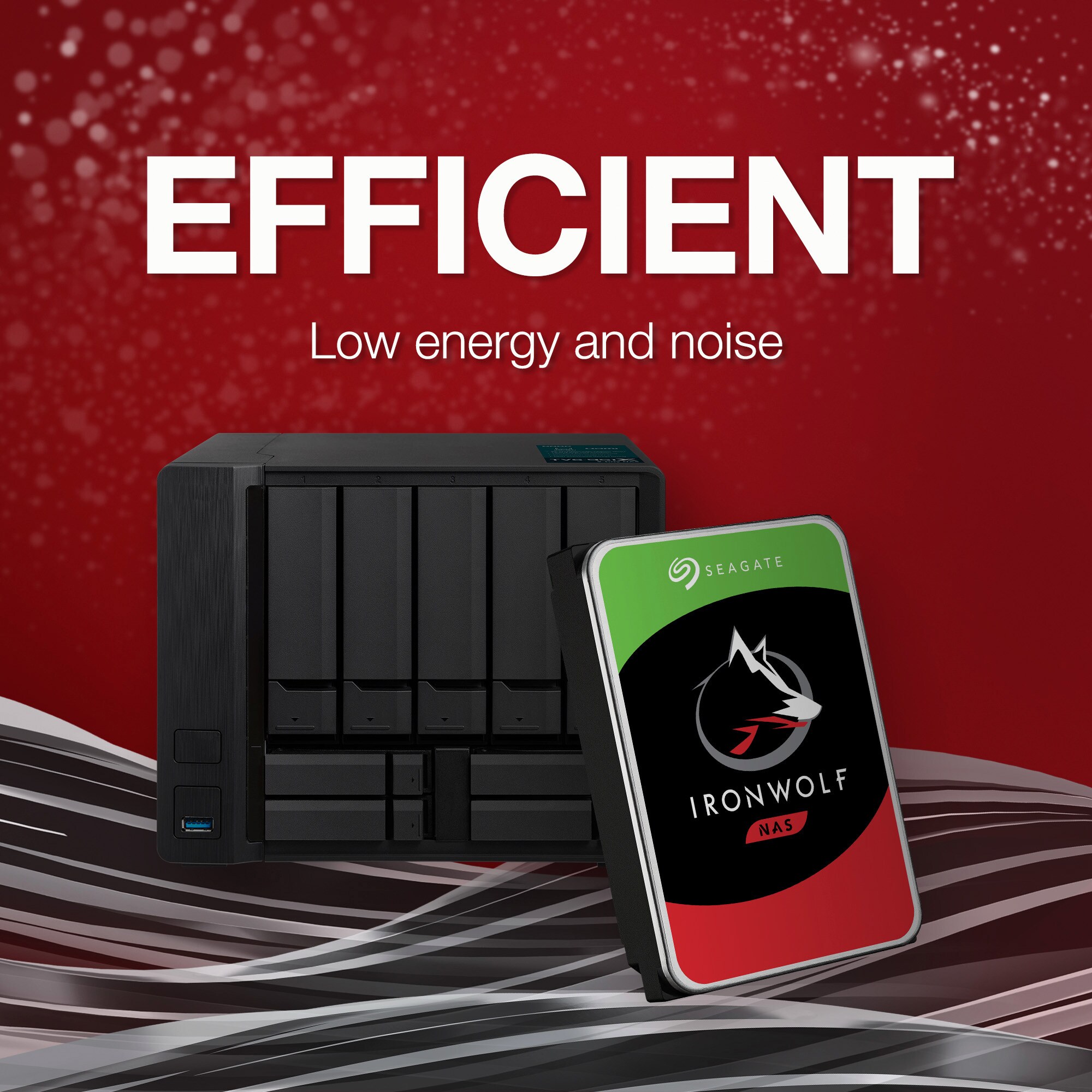 Seagate Festplatte IronWolf NAS 8 TB CMR
