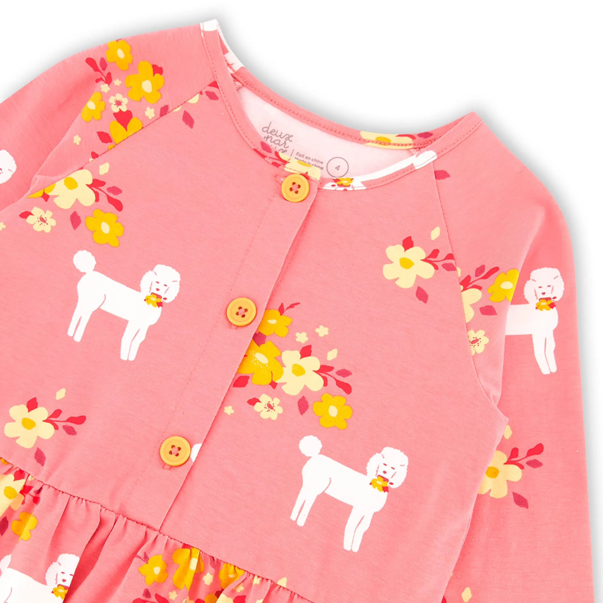 Deux par Deux Robe Jardin Hivernal 7-10ans