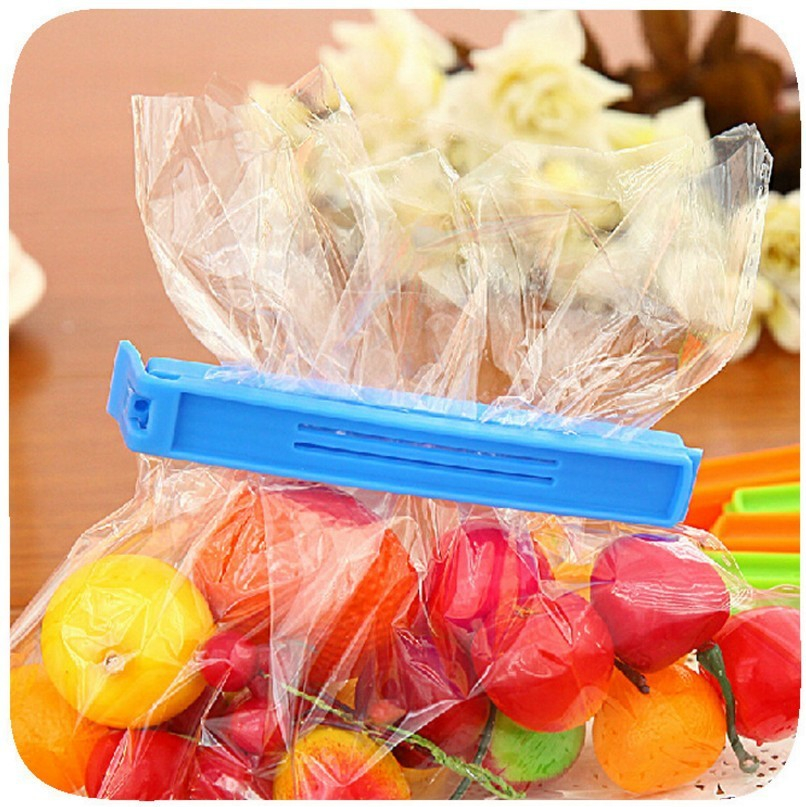 (30er Set) 11cm Bunte Beutel Verschlussclips Lebensmittel Aufbewahrungs Klammern