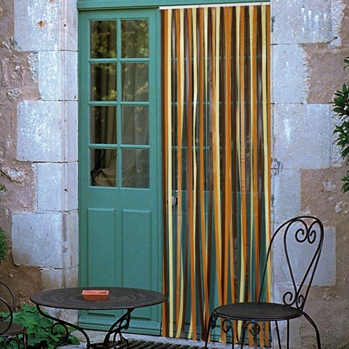Rideau de porte à lanières Antilles