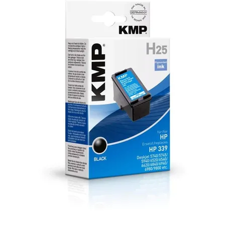 KMP Tinte H25, Farbe: black, Inhalt: 21 ml