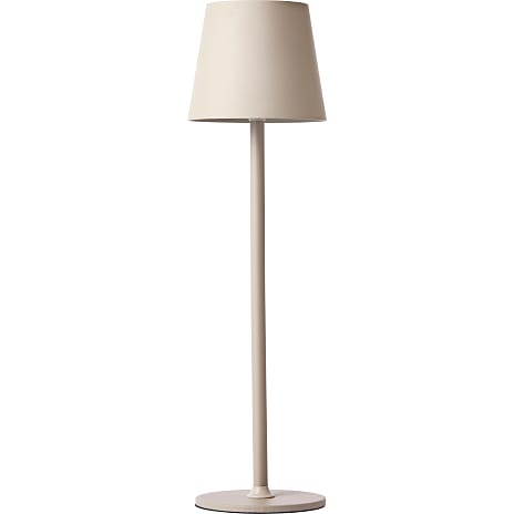 Style-touch genopladelig bordlampe - taupe