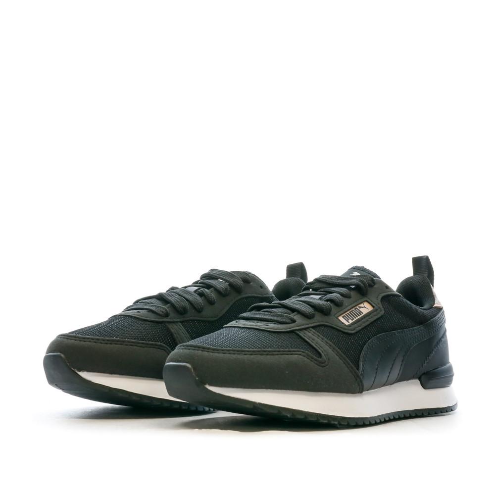 Puma Baskets Noir Femme Puma Metallic