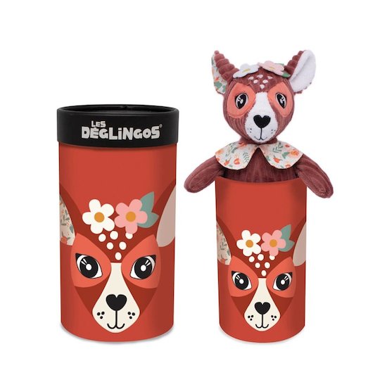Mélimélos la biche grand simply   Marron        de               Les Déglingos