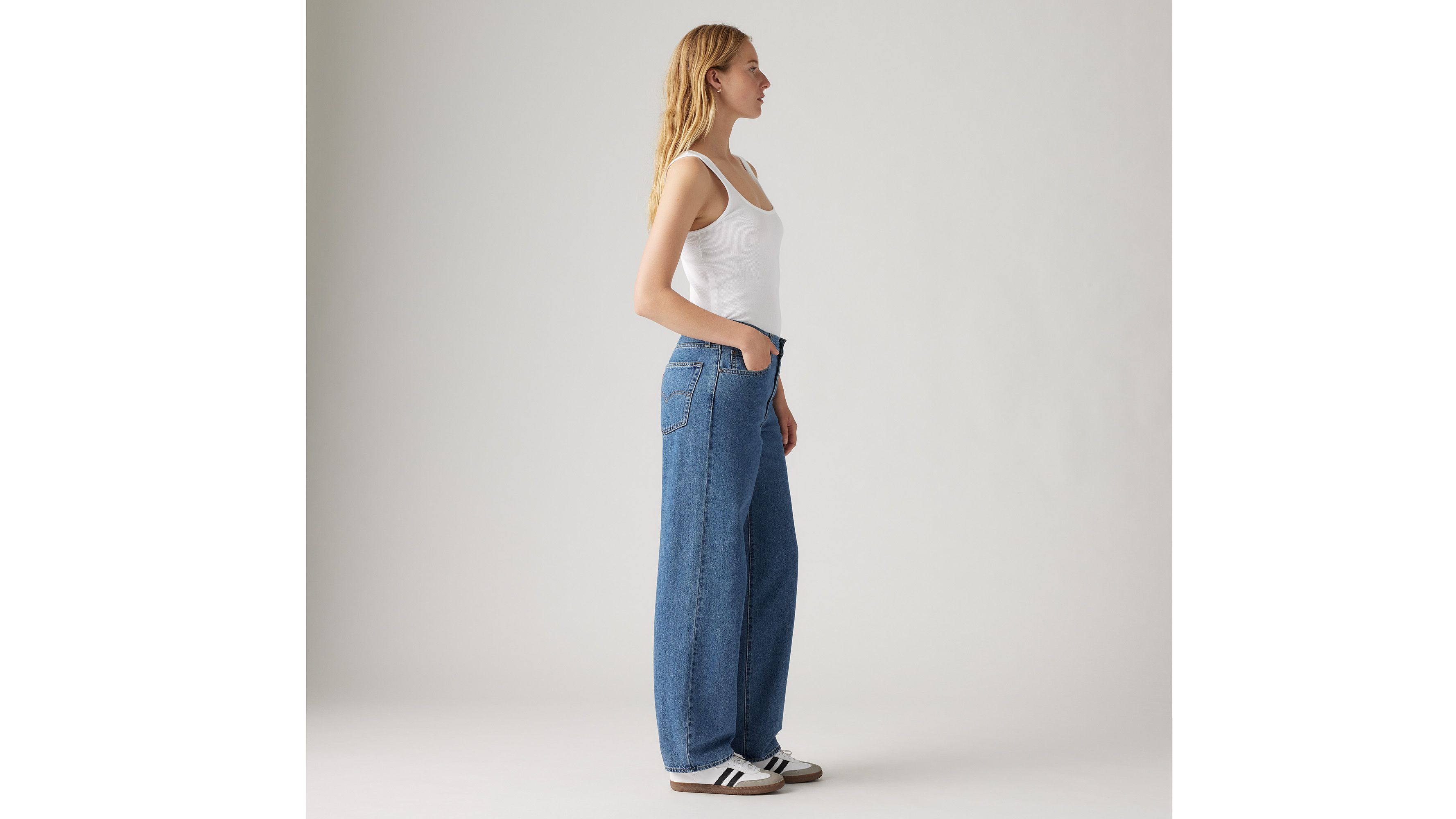 Jean Dad Baggy - Hold My Purse - Bleu