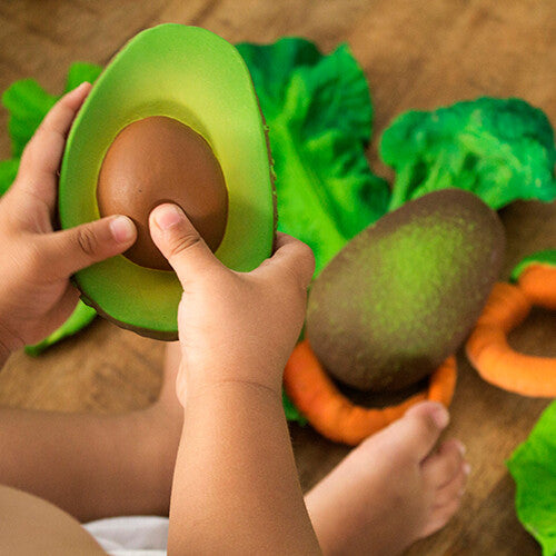 Oli & carol bijt- & badspeelgoed avocado