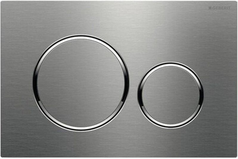 Geberit - Sigma 20 - Bedieningsplaat - Geborsteld RVS