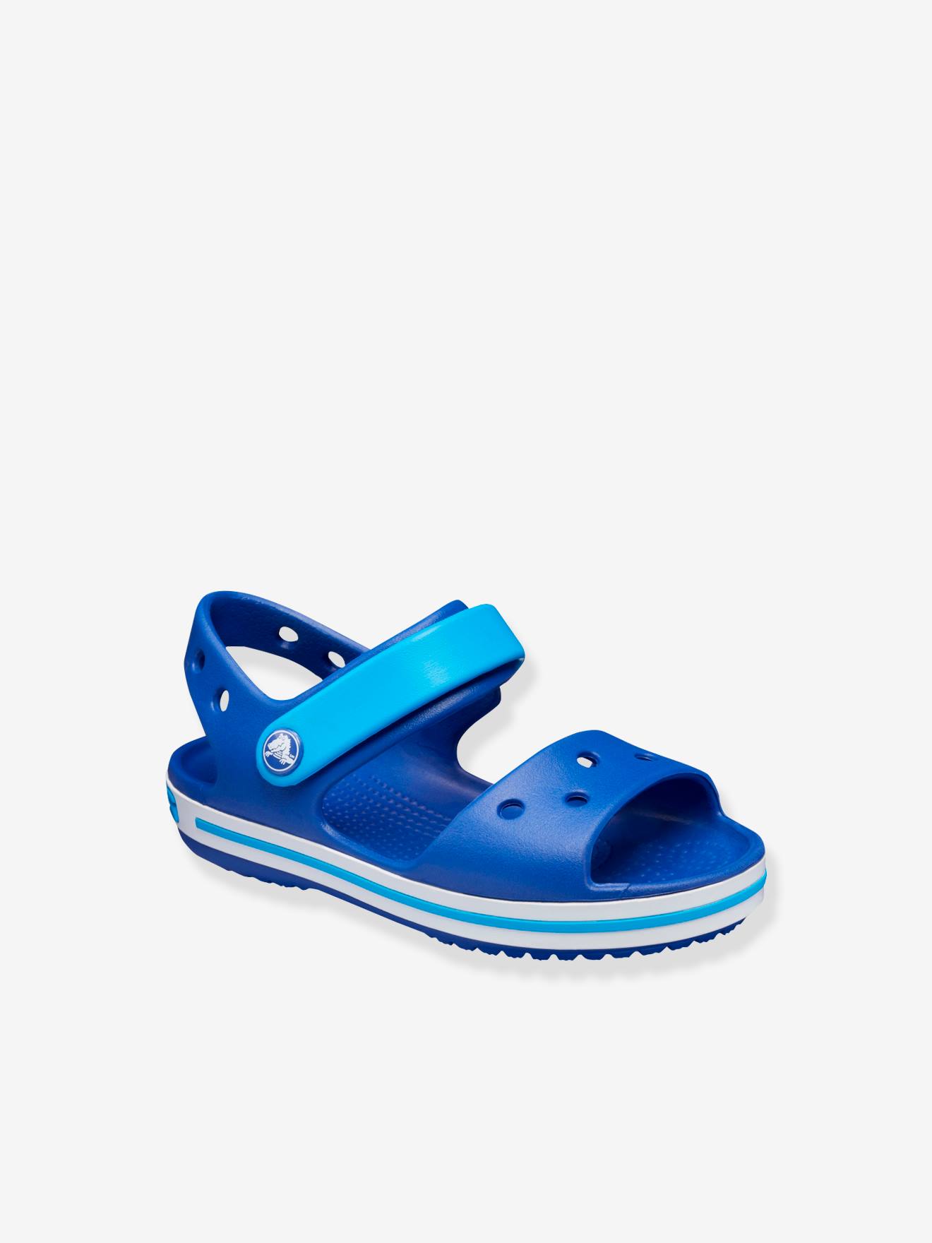 Sandália Crocband Infantil CROCS™ Tamancos para Meninos Rosa Claro Liso