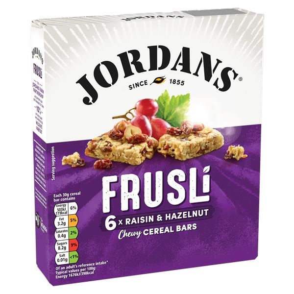 Barra Frusli Uva E Avelã