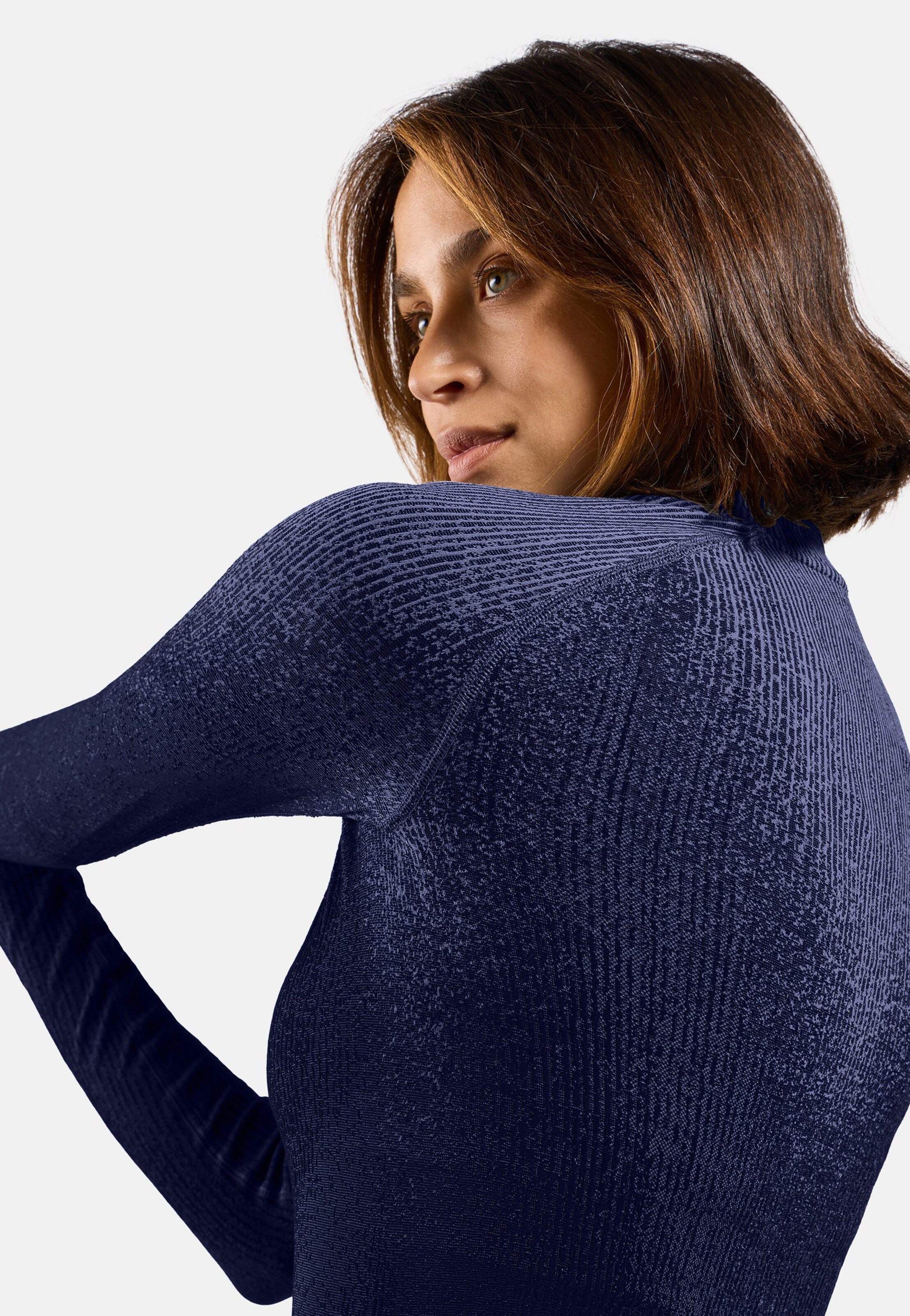 Blackcomb Base Layer Half Zip in Skipper Blue