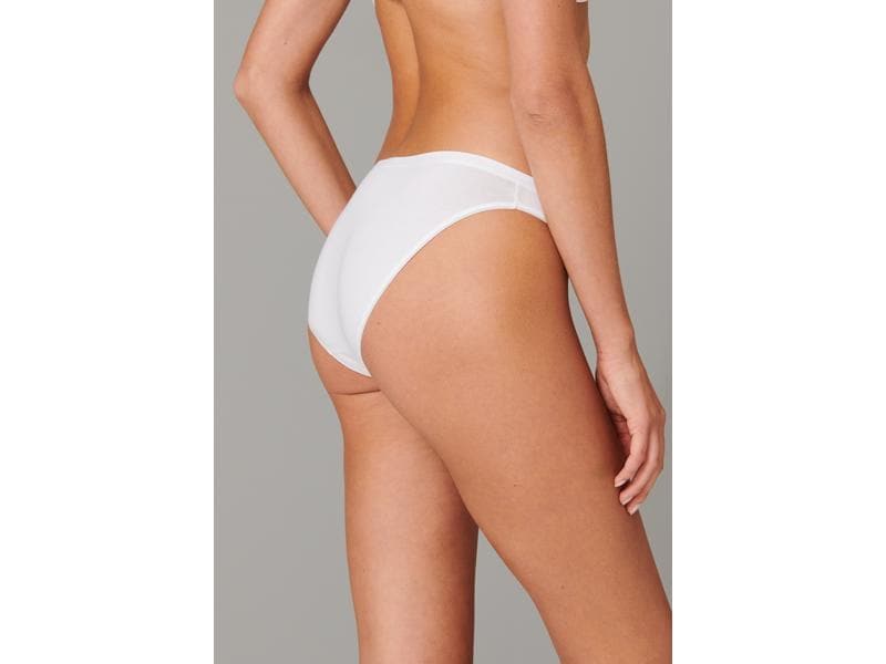 SCHIESSER Mini Slip Damen 2-er Pack, Weiss, M Damen-Slips
