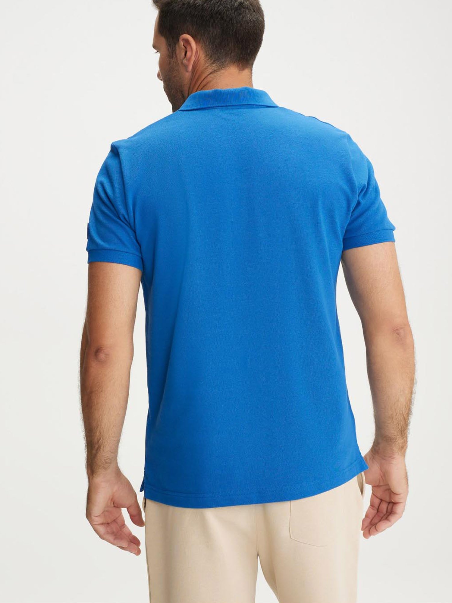 Polo Homme Fabriqué en France Bleu
