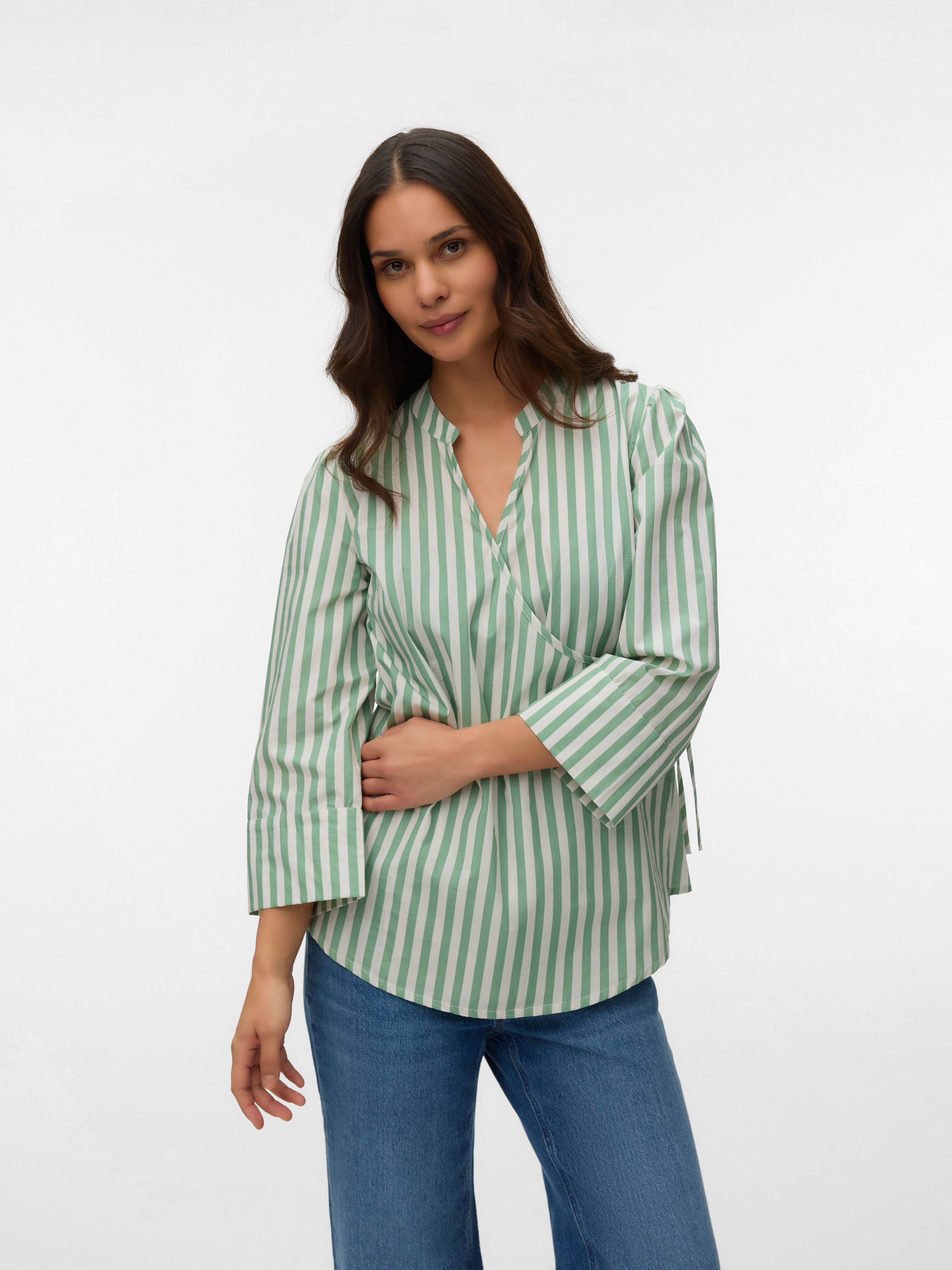 Regular fit Overhemd kraag Top