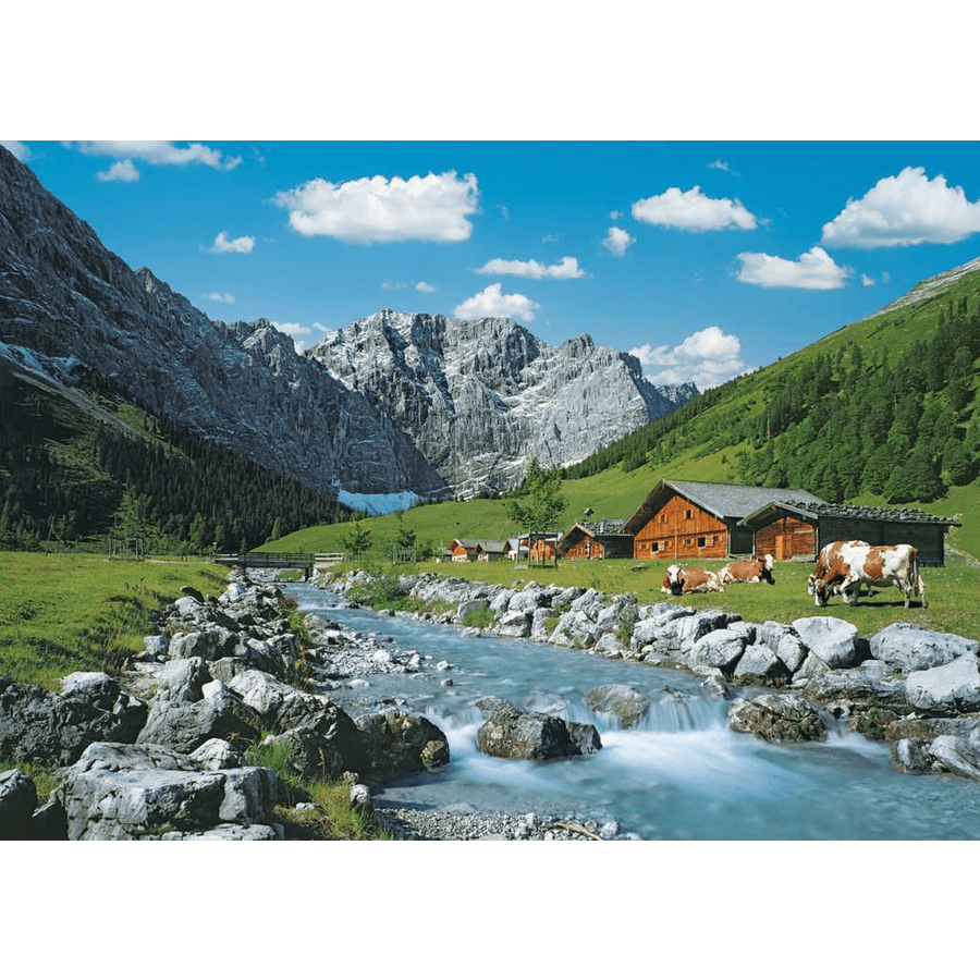 Ravensburger Karwendelgebirge, Österreich bunt