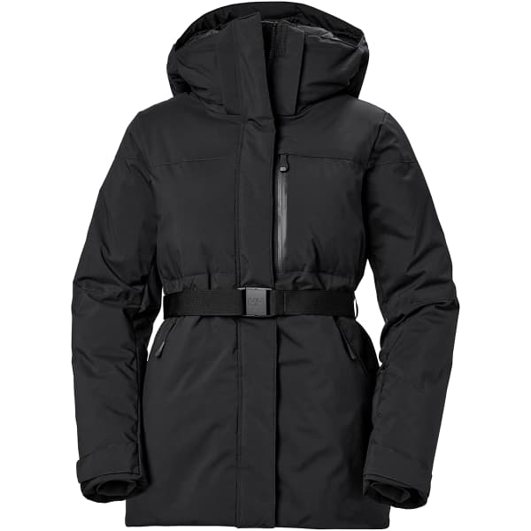 Veste de ski HELLY HANSEN W NORA LONG PUFFY JKT BLACK
