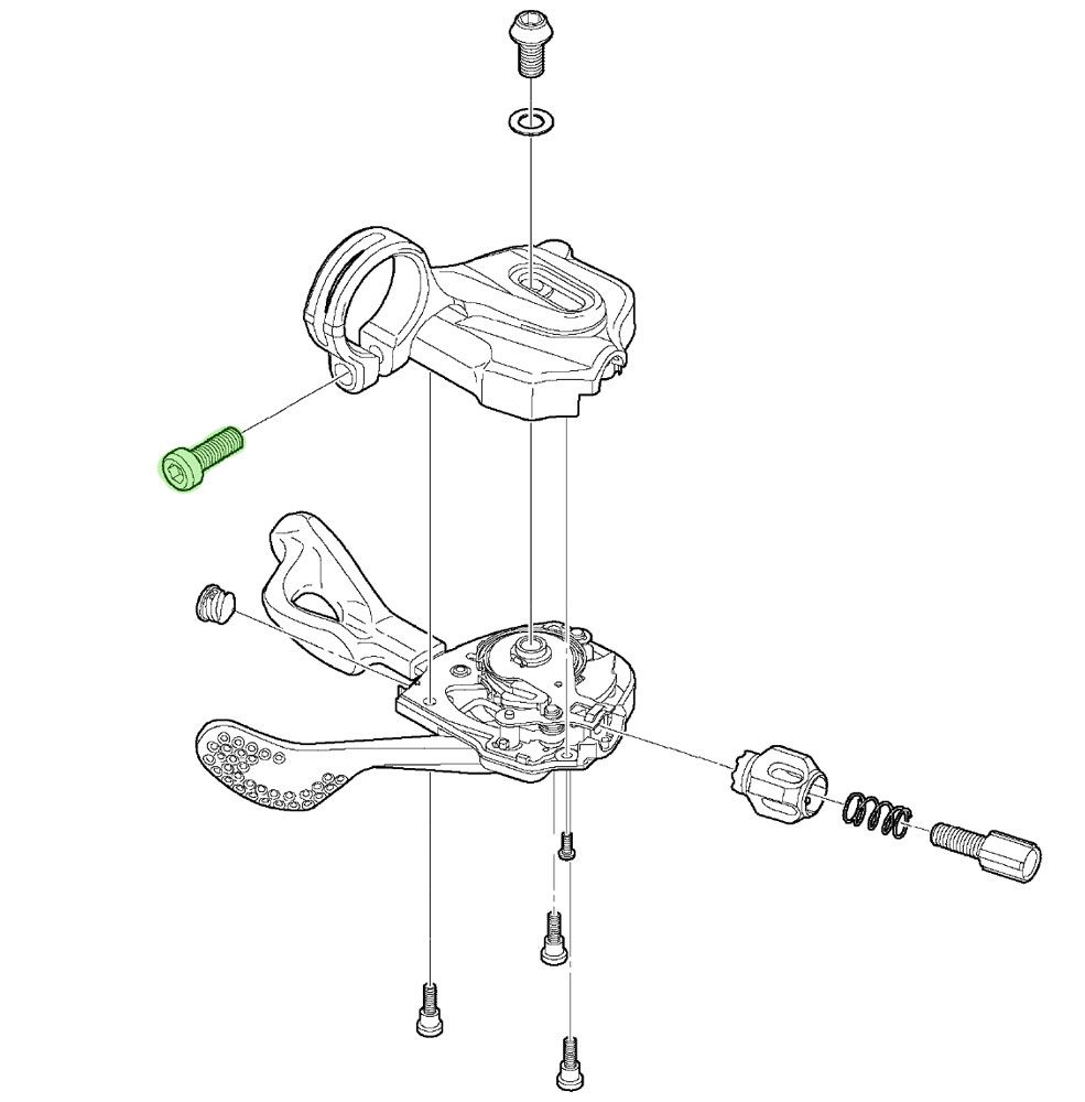 Shimano XTR Klemmschraube M5x13.5 für Schalthebel kaufen | Bike-Discount
