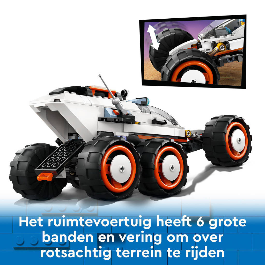 Leuk voor jong en oudRuimteverkenner en buitenaards leven Ruimte Speelgoed met Alien en Astronaut 60431