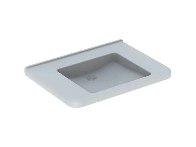 Håndvask Renova Comfort Square 75 hvid/K
