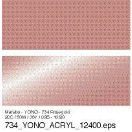 Marabu YONO Marker, Rosé-Gold 734, 1,5-3 mm