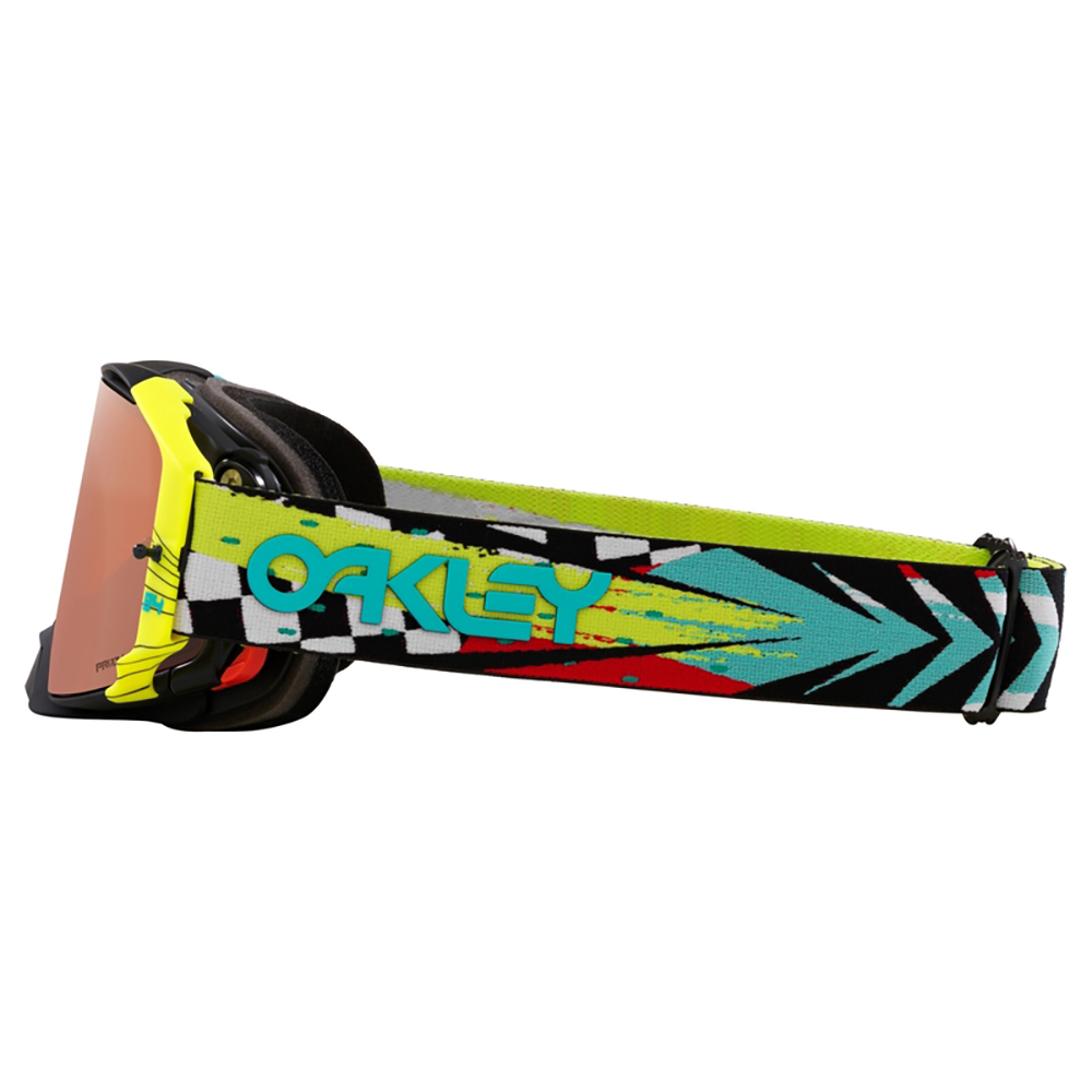 Oakley - Masque Airbrake MX Jeffrey Herlings Signature - Ecran Prizm Bleu / Jaune / Noir