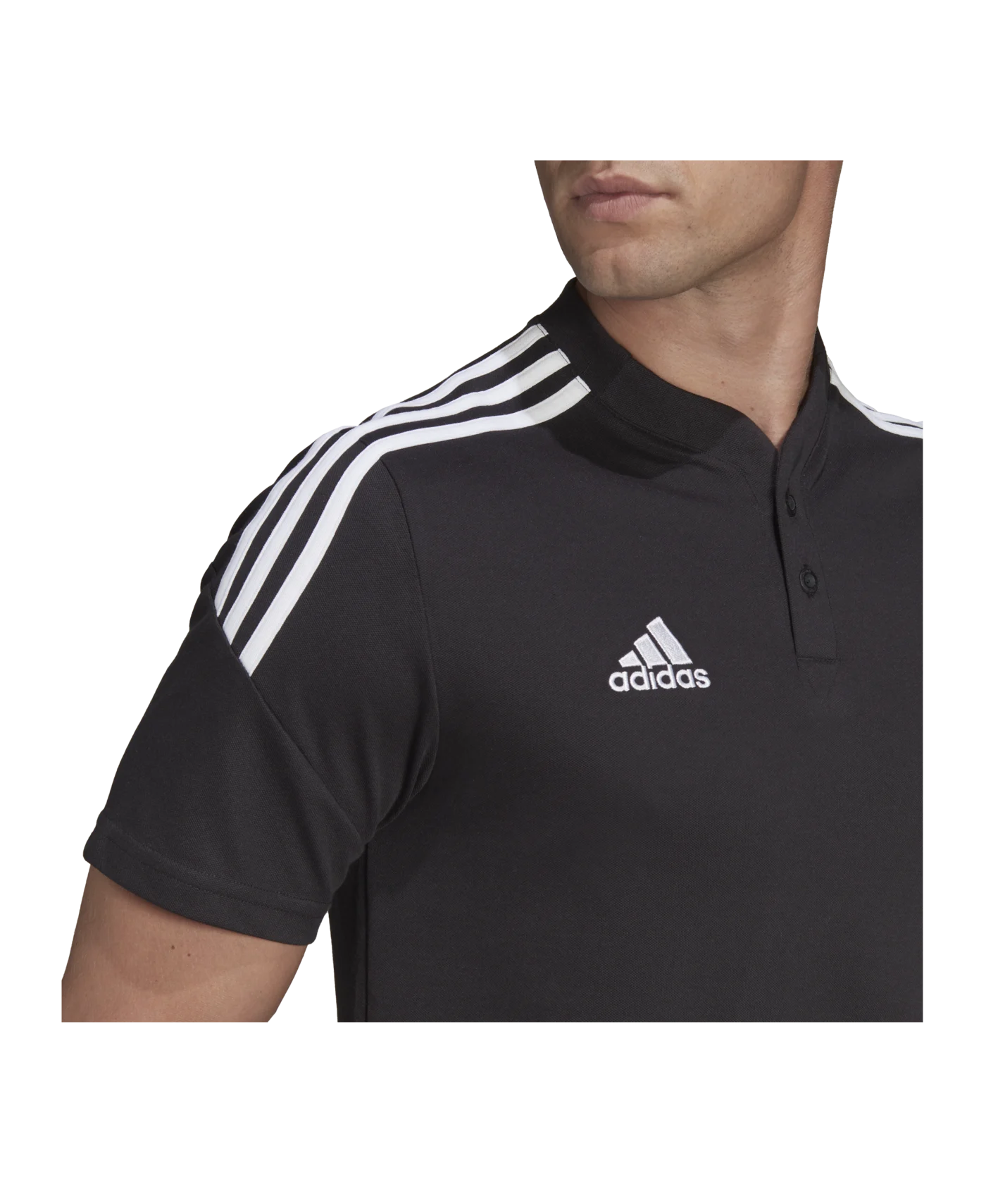 adidas Condivo 22 Poloshirt Schwarz Weiss