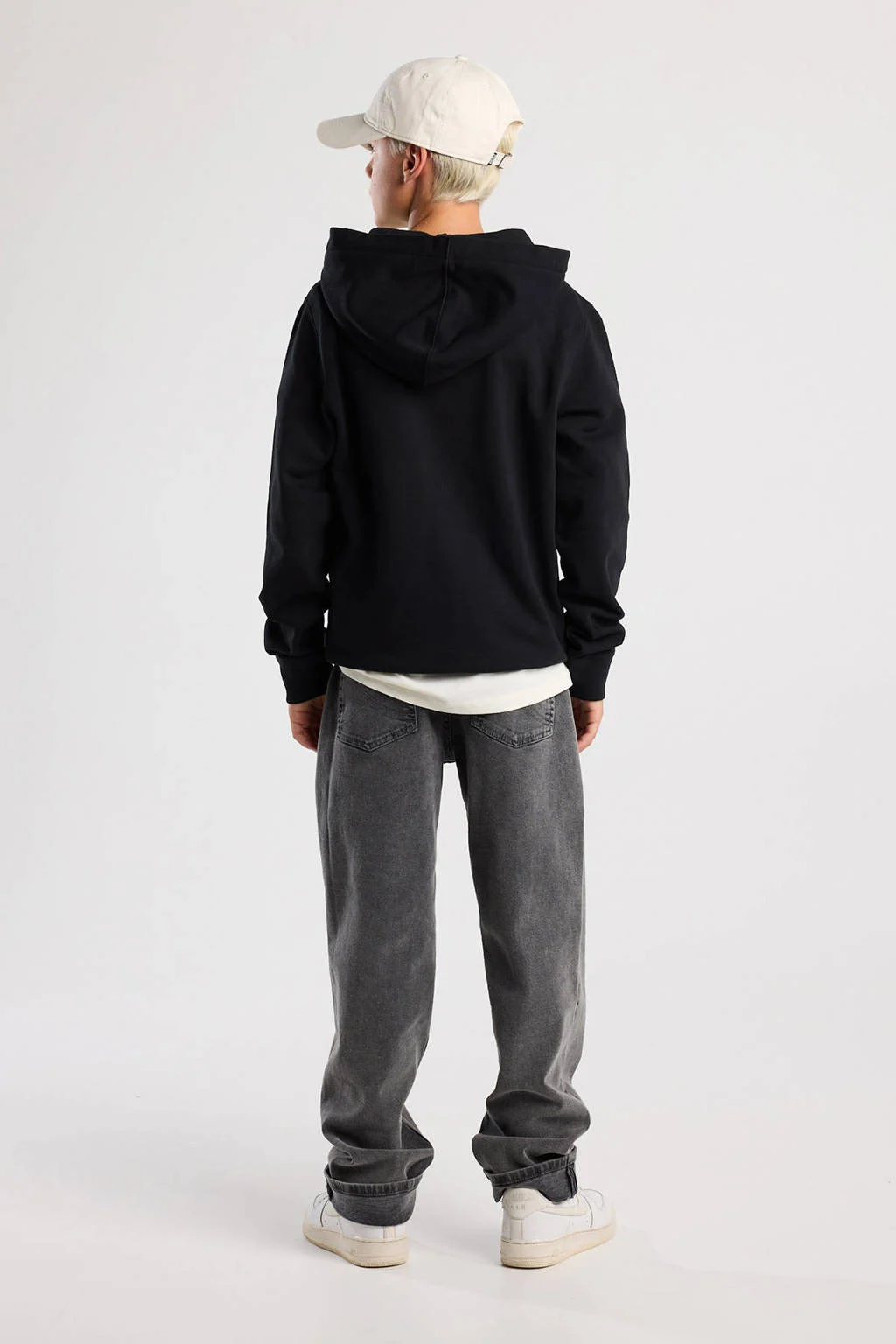 America Today hoodie zwart