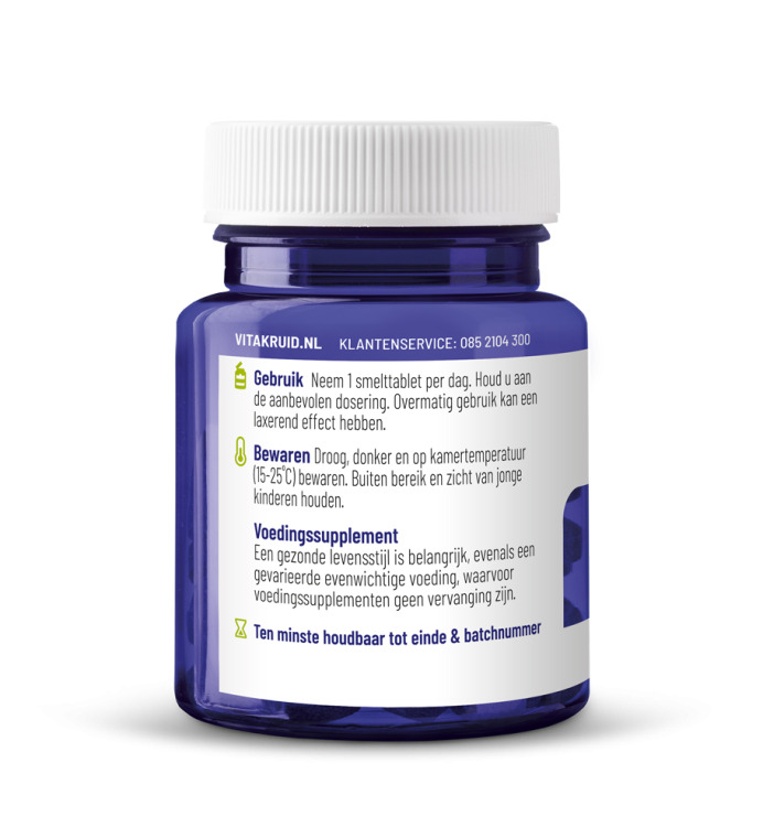 Vitakruid B12 5000 Mcg Actief Adenosylcobalamine Vitamine (60 tabletten)