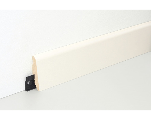 SKANDOR plint zuiver wit RAL 9010 FOFA655 FU60L 19 x 58 x 2400 mm