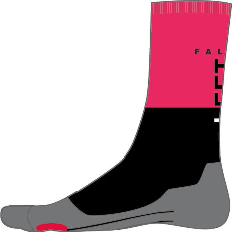 FALKE - BC Gravel - Fietssokken - Zwart - Katoen/kapokvezel, Unisex