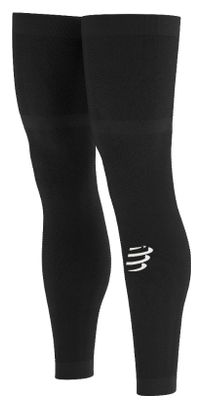 Manchon de Compression Compressport Full Legs Noir Unisex