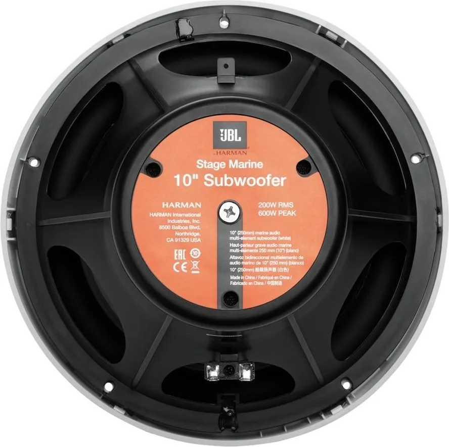 JBL Marine Stage 10 Haut-parleurs embarqués