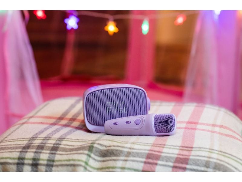 myFirst Voice 2 Purple Interaktives Mikrofon und kabelloser Lautsprecher