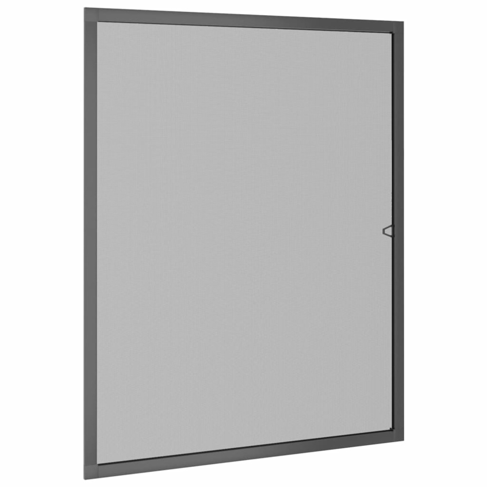 Moustiquaire pour fenêtres anthracite 80x100 cm
