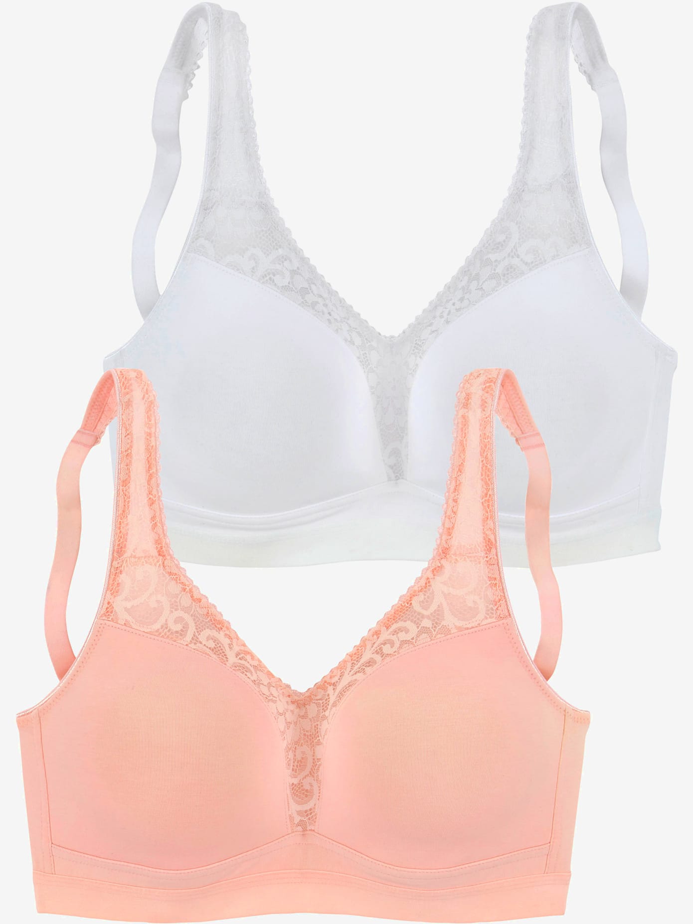 Soutien-gorge large séduisant lot de 2 soutiens-gorge confort féminins